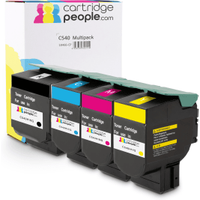 Own Brand Lexmark C540H1 High Capacity Multipack - Full Set of 4 Toner Cartridges (Cartridge People)