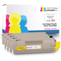 Own Brand OKI 4338190 Multipack - Full Set of 4 Toner Cartridges (Cartridge People)