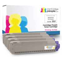 Own Brand OKI 4644310 Multipack - Full Set of 4 Toner Cartridges (Cartridge People)