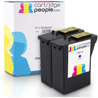 Own Brand Pitney Bowes 797-0 Blue Ink Cartridge Twin Pack (Cartridge People)