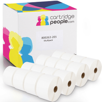 Own Brand Zebra Z-Select 2000D (800263-205) White Label Roll 76mm x 51mm - 12 x 1370 Labels (Cartridge People)