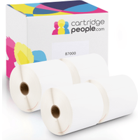 Own Brand Zebra Z-Select 2000D (87000) White Label Rolls 100mm x 50mm - 4 x 1300 Labels (Cartridge People)