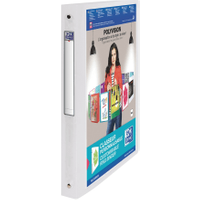 Oxford Polyvision A4 Clear Presentation Ring Binder (12 Pack) 100081049