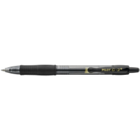 Pilot G2 Plus Be Green Gel Ink Rollerball Pen 0.39mm Line Black (12 Pack)