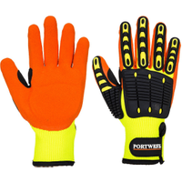 Portwest Anti Impact Grip Gloves Yellow/Orange 2XL (12 Pack)