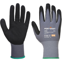 Portwest DermiFlex Gloves Black 2XL (12 Pack)