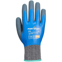 Portwest Liquid Pro HR Cut Gloves Black 2XL (12 Pack)