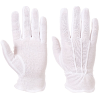 Portwest Microdot Gloves White Large (12 Pack)