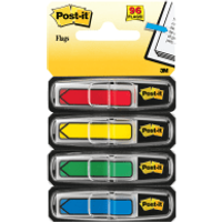 Post-it Index Arrow Flags 12mm - Assorted (96 Pack) 684-ARR3