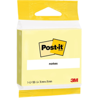 Post-it Notes 100 Sheets 76x76mm Canary Yellow 7100172243