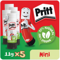 Pritt Stick Glue Stick 11g (5 Pack)