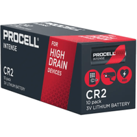 Procell Intense CR2 Batteries (10 Pack) 5000394163300