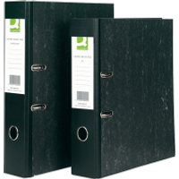 Q-Connect Lever Arch File A4 Black (10 Pack) KF20001