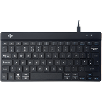 R-GO Compact Break Keyboard UK Qwerty Wired Black RGOCOUKWDBL