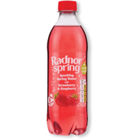 Radnor Sparkling Strawberry/Raspberry 500ml (24 Pack) P-RS5SPSR/24