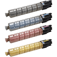 Ricoh 84185 Multipack - Full Set of 4 Toner Cartridges - MP-C6003 (Original)