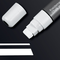 Sigel Chalk Marker Chisel Tip 5-15mm White