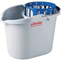 Vileda Supermop Bucket with Wringer Blue 10 Litre