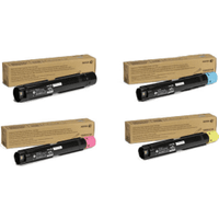 Xerox 106R0373 Extra High Capacity Multipack - Full Set of 4 Toner Cartridges (Original)