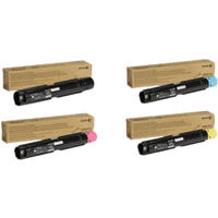 Xerox 106R0389 Multipack - Full Set of 4 Toner Cartridges (Original)