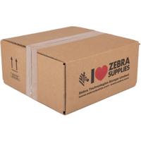 Zebra 02100BK13145 Premium Black Wax Ribbon 131mm x 450m - 12 Pack (Original)