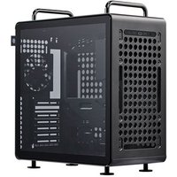 Gabinete Gamer Cooler Master QUBE 540 Stardust Iron, Mid Tower, E-ATX, Lateral em Vidro, 1x FAN, Preto - Q540-MGNN-S00