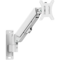 Suporte de Parede Articulado para Monitor de 17" a 32" Ergofirst, Ajuste com Pistão a Gás, Branco - G16-111-W