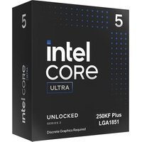 Processador Intel Core Ultra 5 250KF, 3.7GHz (5.4GHz Turbo), Cache 30MB, 14 Núcleos, 14 Threads, LGA 1851, Sem Vídeo Integrado - BX80768250KF