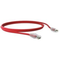 Cabo Patch Cord Sohoplus Cat6, UUTP, CMX, T568AB, 1.5 Metros, Vermelho - 35123008