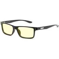 Óculos Gunnar Vertex, com Filtro de Luz azul, Âmbar Amarelo, Armação Ônix Preto - VER-00101