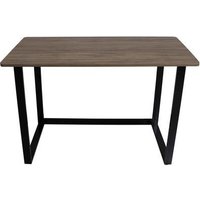 Mesa Office Hayonik MHO 1500, Pés com Regulagem de Altura, Borda 15mm, Amendola Rustica - 74461