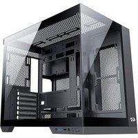 Gabinete Gamer Redragon Wideload Pro, Mid Tower, ATX, Lateral e Frontal em Vidro Temperado, Preto - CA-604B-PRO