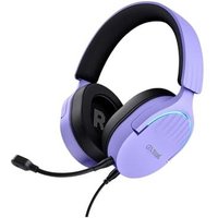 Headset Gamer GXTrust 490P Fayzo 7.1 Surround, RGB, Setup Lilás, Lilás - 25303
