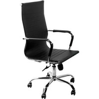 Cadeira Office VINIK Sirius, Até 120kg, Preta - COSSP01