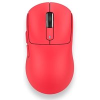 Mouse Gamer sem Fio Attack Shark X3Pro 4K/8K, Tri-Mode, 26.000 DPI, Sensor Óptico PAW3395, 7 Botões - Vermelho