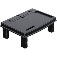 Suporte Ergonômico para Monitor e Notebook Reliza Ergonew 3, Ajuste com 3 Níveis de Altura, Preto - 11379