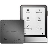 Carteira para Criptomoedas Ledger Flex, com Ledger Recovery Key, Grafite - FLEX-RKEY-ENFRES