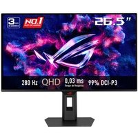 Monitor Gamer ASUS ROG Strix OLED 27", QHD, 280Hz, 0.03ms, QD-OLED, G-SYNC, Adaptive-Sync, HDR10, A.I. Assistant Technology - XG27ACDMS