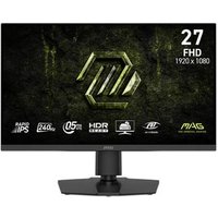 Monitor Gamer MSI MAG 272PF X24, 27", Full HD, 240Hz, Rapid IPS, 0.5ms, FreeSync Premium, Ajuste de Altura, Speakers, Preto - 272PF X24