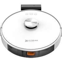 Robô Aspirador e Passa Pano KABUM! smart 700 - 5 Modos de Limpeza, Mapeamento a Laser 3D, Base de Carregamento - Bivolt - Branco - KBSF006
