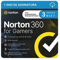 Norton 360 for Gamers 3 Dispositivos, 12 meses, Digital para Download - 21415189