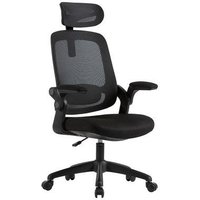 Cadeira Office Elements Astra Preto, Ajuste de Inclinação Automático, Cilindro de Gás Classe 4 - BFFB67333L0122