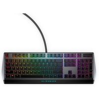 Teclado Mecânico Gamer Dell Alienware AW510K, RGB, Switch Cherry MX Red, Anti-Ghosting, US, Preto - 580-BBFC