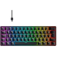 Teclado Mecânico Gamer Hyrax Thunder HCK61, RGB, USB-C, Switch Blue, 100% anti-ghosting, ABNT2, Preto - HCK61B-BLUE-RGB