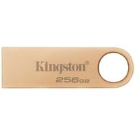 Pen Drive 256GB Kingston DataTraveler SE9 G3, USB 3.2 Gen 1, Leitura de 220MB/s, Metal - DTSE9G3/256GB