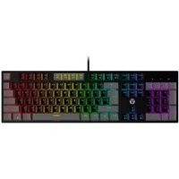 Teclado Mecânico Gamer Fantech ATOM88, RGB, Switch Azul, Preto - MK886