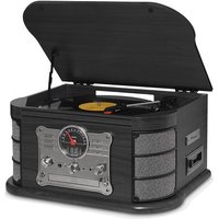 Vitrola Raveo Spazio, Bluetooth 25W, Preto - SPAZIO BLACK 25WATTS