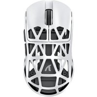 Mouse Gamer Sem Fio Attack Shark R2 Magnesium, 42000 DPI, Liga de Magnésio, Switch Óptico, Tri-Mode Wireless Bluetooth USB-C, Branco - R2