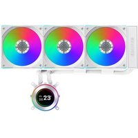 Water Cooler Lian Li Hydroshift II LDC-C 360CL, 360mm, Tela IPS 2.8", ARGB, Unifans CL, Branco - GHS2LCD36RW