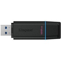 Pen Drive 128GB Kingston DataTraveler Exodia, USB 3.2, Preto e Azul - DTXG2/128GB